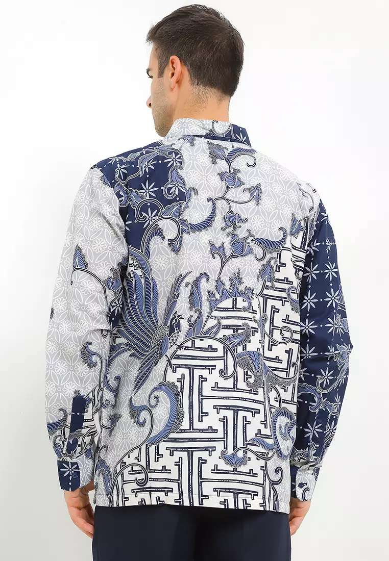 Jerome Shirt Kemeja Batik Pria Panjang
