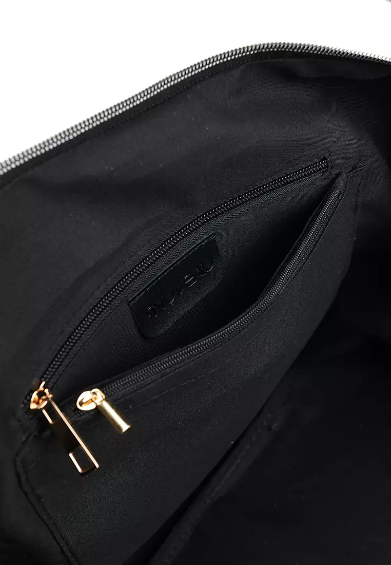 Embroidery Convertible Shoulder Bag