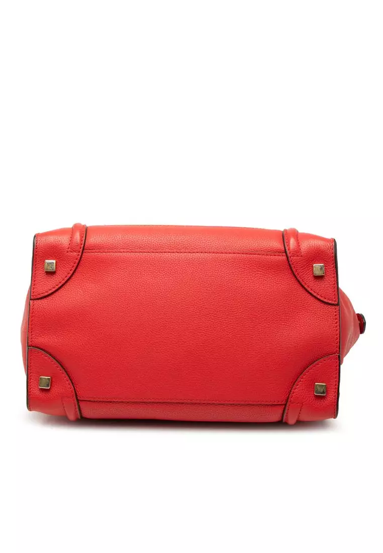 Pre-Loved Celine Mini Calfskin Luggage Tote