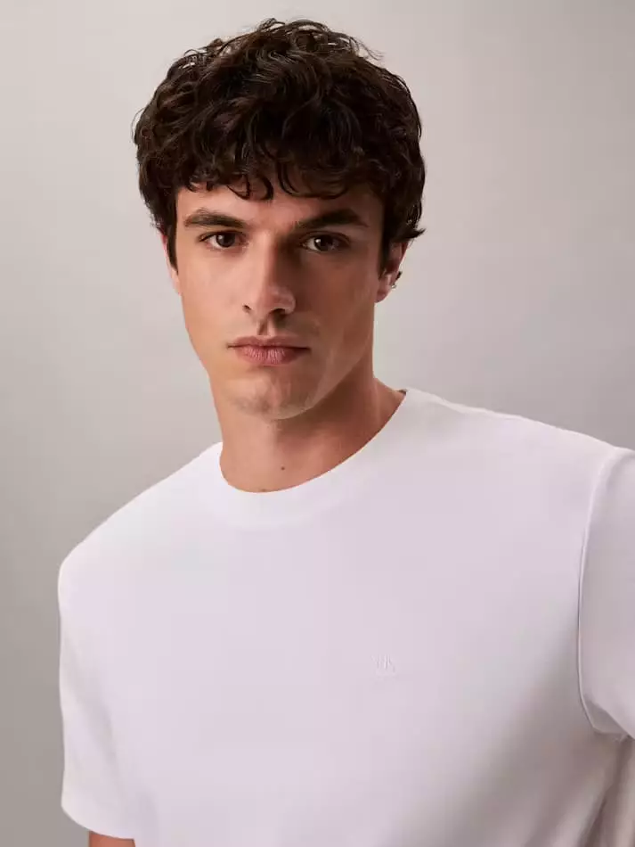 Calvin Klein - Tonal Monogram Crewneck Tee
