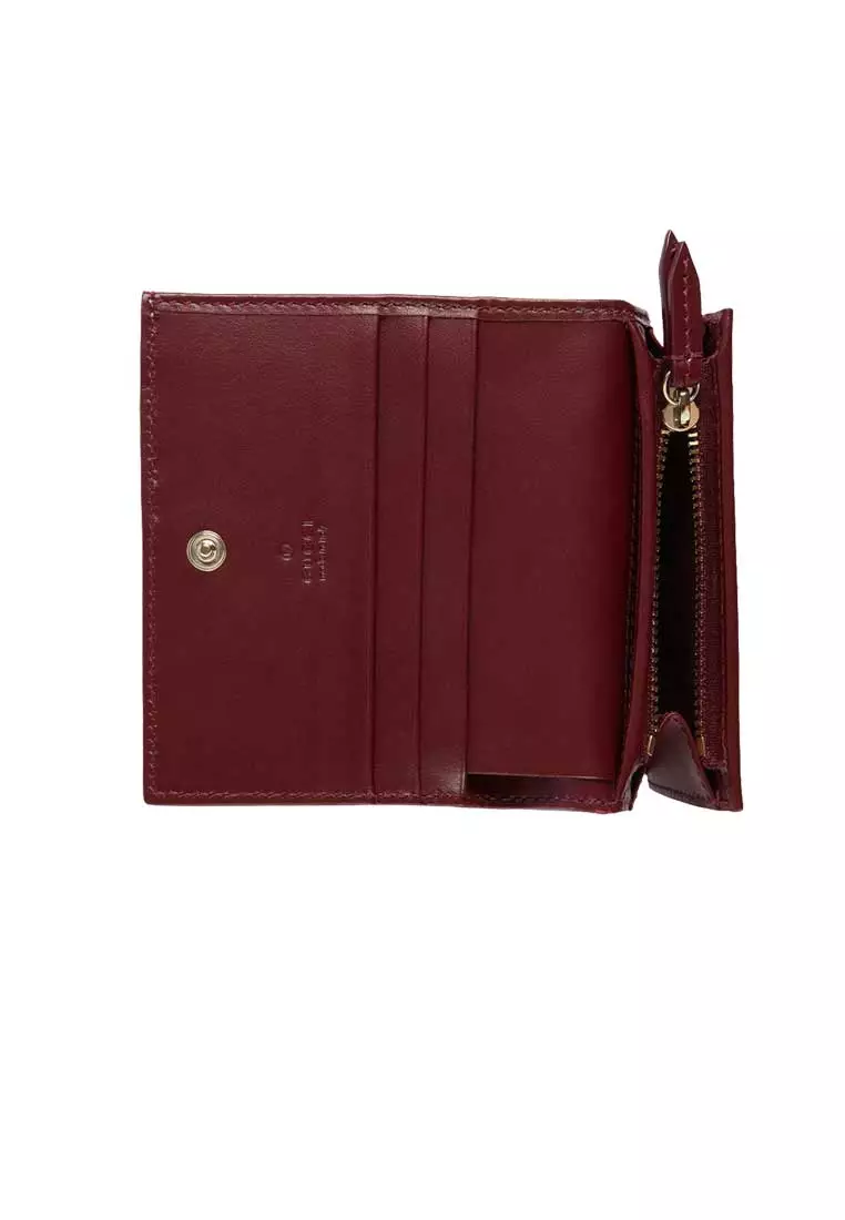 GG Icon Owl Women's Bifold Wallet 818767