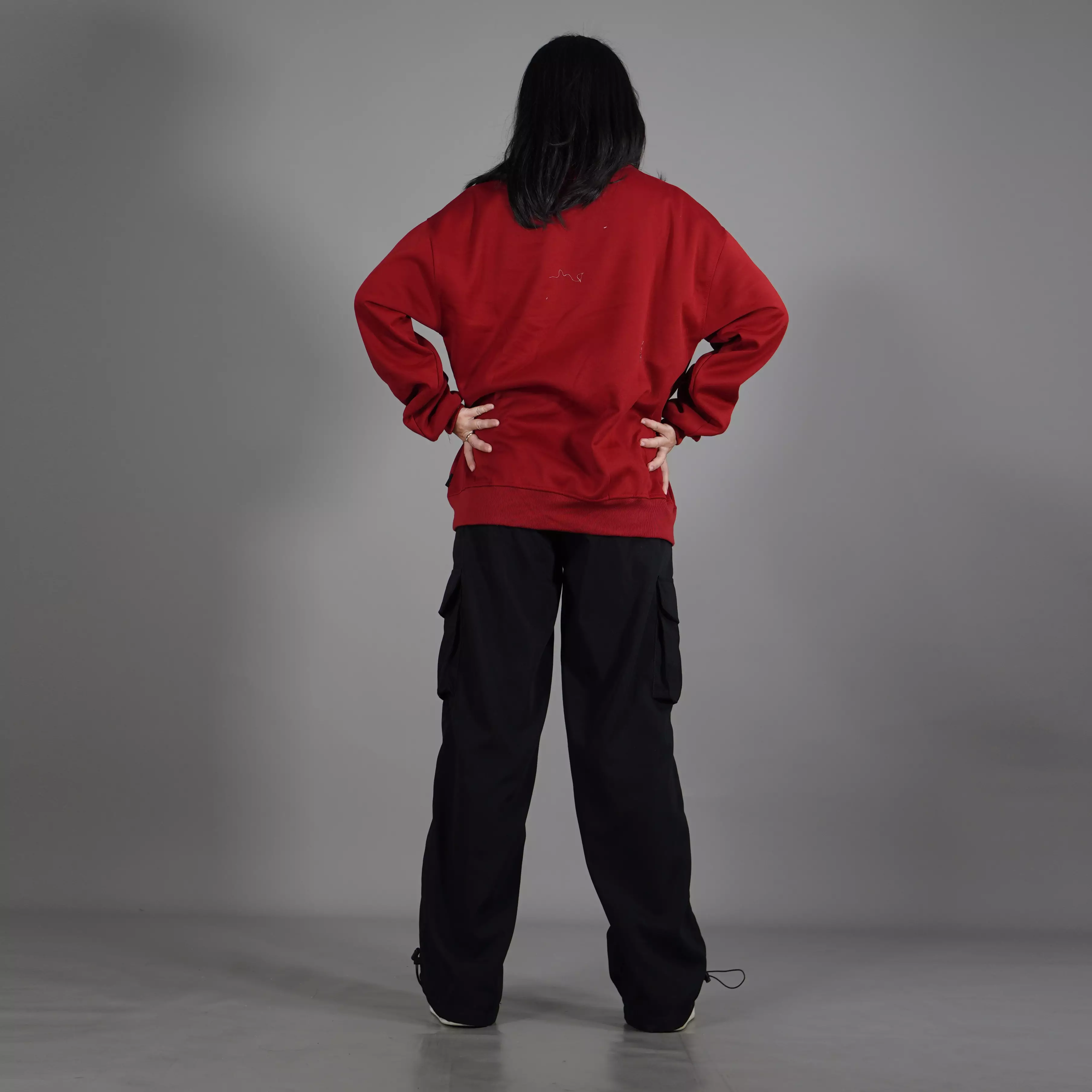  BEST Sweater Marun Sweater Unisex Sweater Sablon Sweater Oversize - Marun