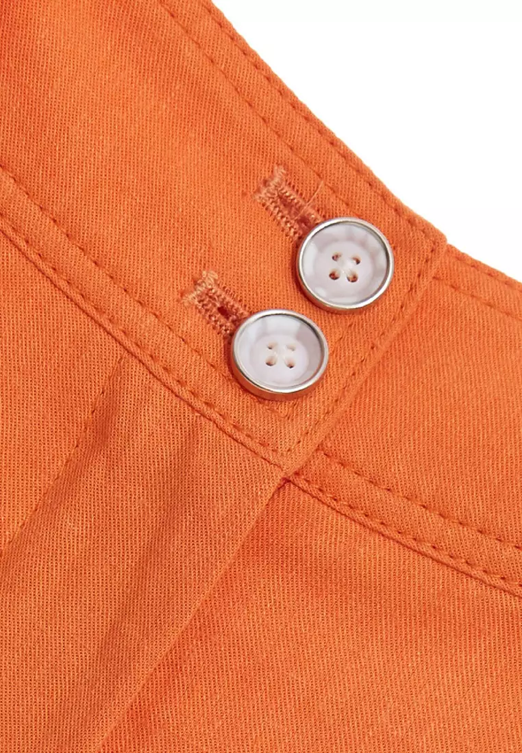 Basic Orange Shorts