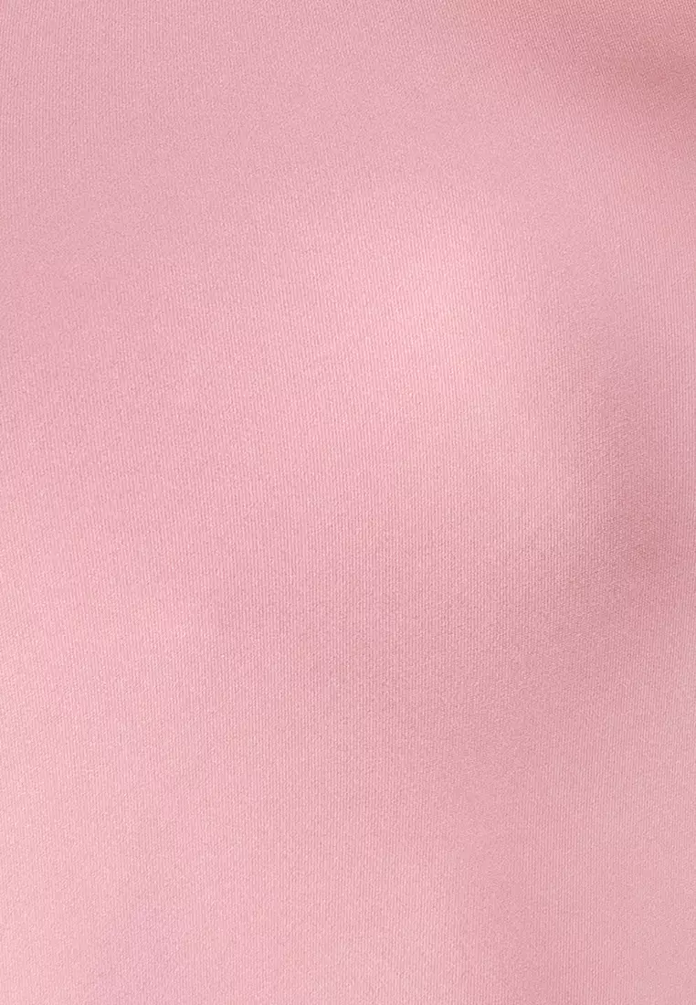 Sleeveless Satin Midi Dress