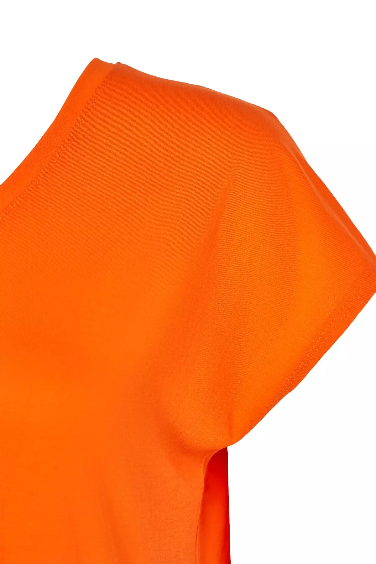 Plus Size V-Neck Slit T-Shirt