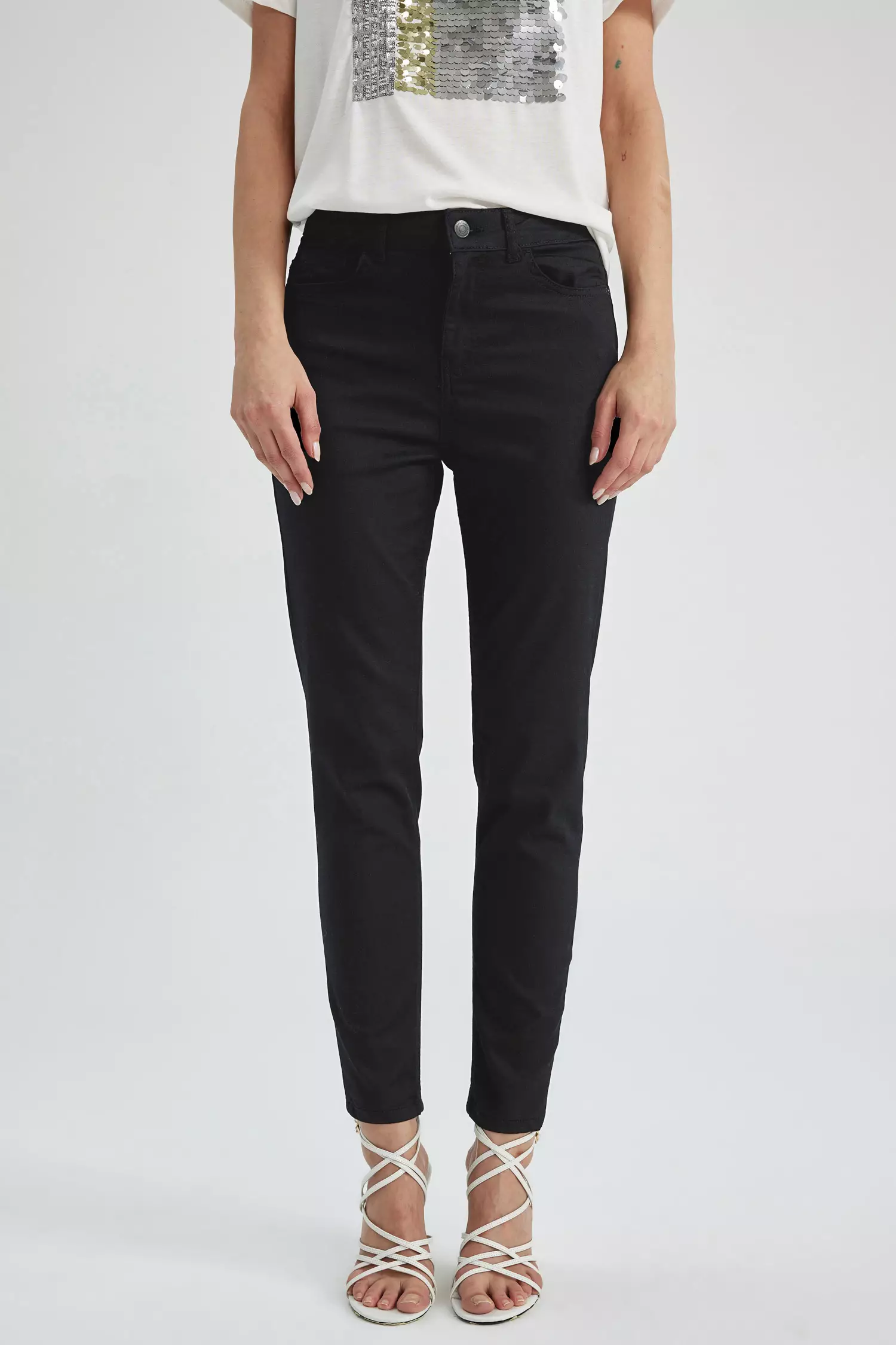 Slimfit Trouser pants high waisted