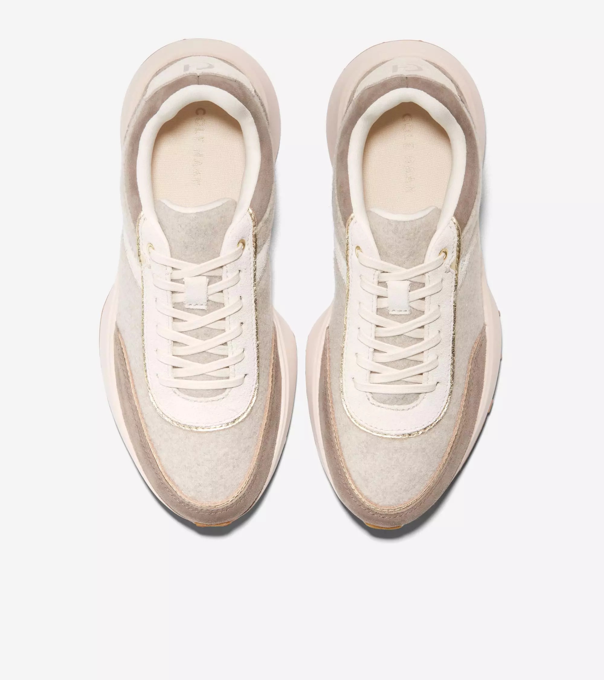 Cole Haan Woman Grandpro Wellesley Runner - Sepatu Wanita (Beige)