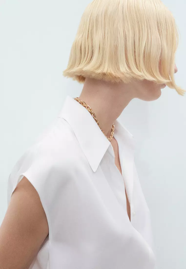 Lyocell Sleeveless Shirt