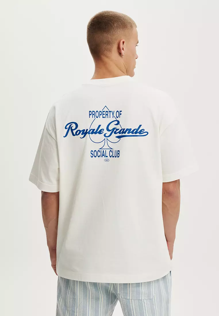 Box Fit Text T-Shirt