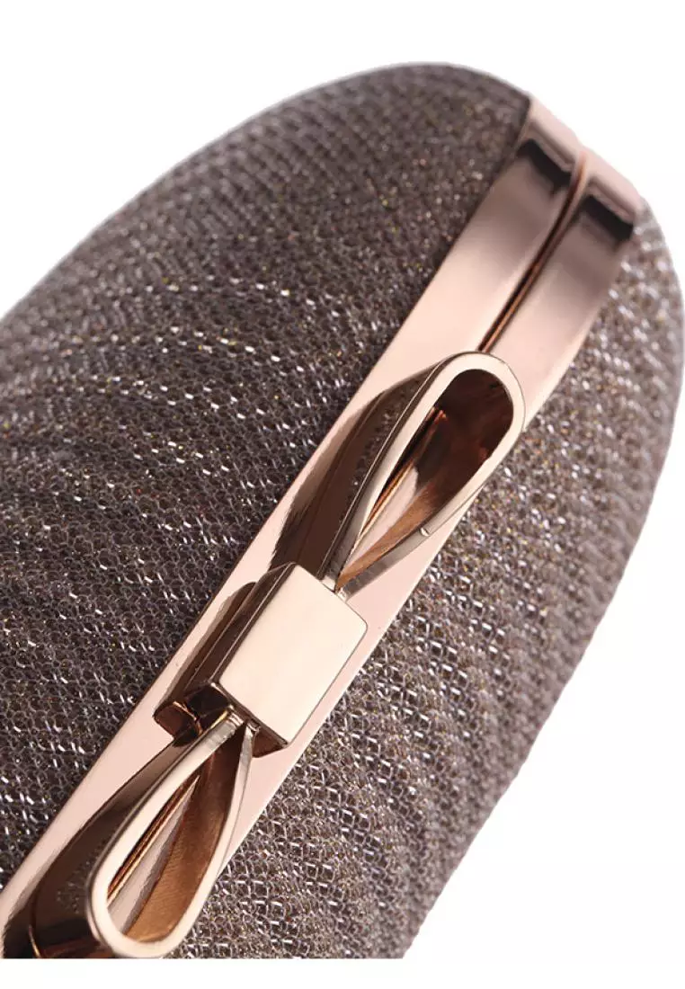 ByVedlyn Agatha Tas Pesta Wanita Clutch Fashion Terbaru - Silver