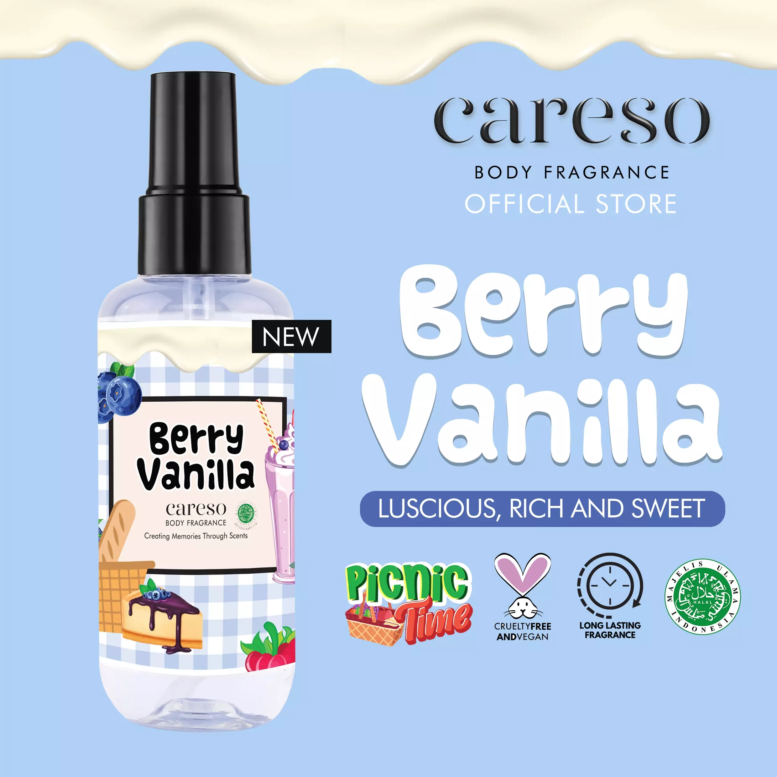 CARESO Berry Vanilla - 100ml