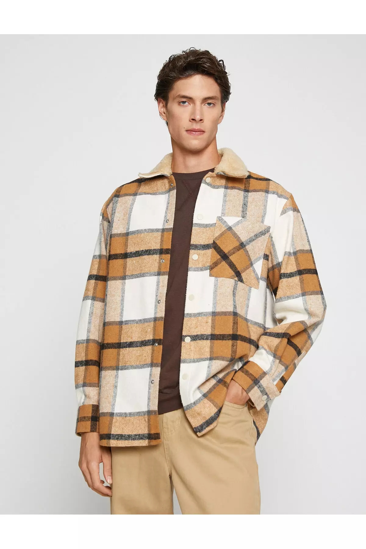 Buy KOTON Checkered Lumberjack Shirt 2024 Online | ZALORA