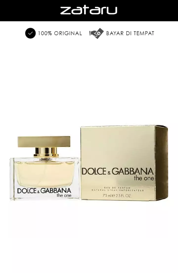 Harga parfum dolce hotsell gabbana the one