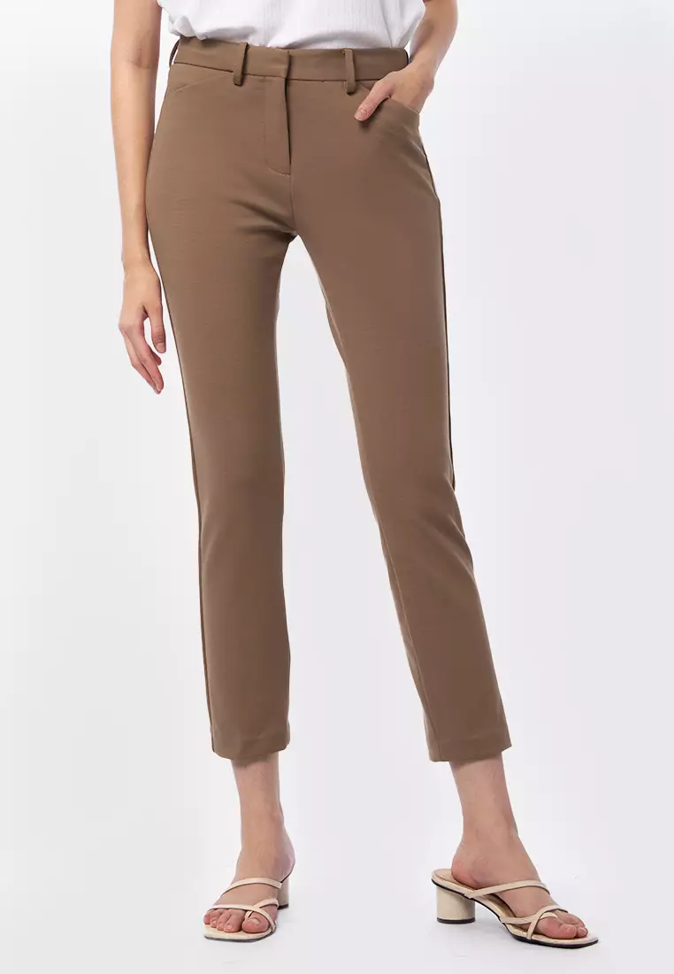 Slim Fit Ankle Length Pants