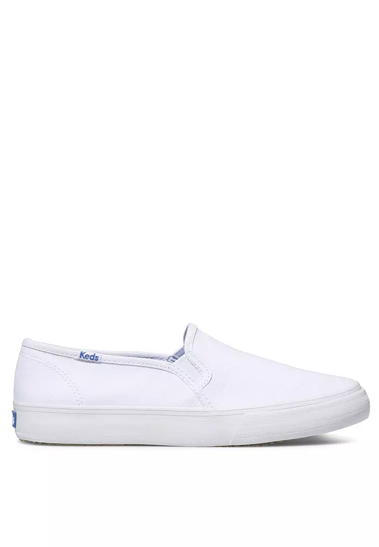 Discount on Keds  shoes - SKU: Double Decker Canvas Slip-Ons