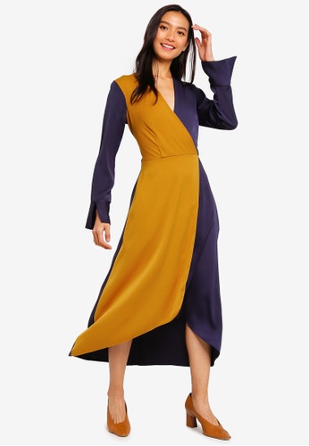 a line wrap dress