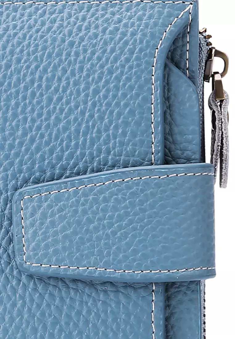 Pebbled Cow Leathers Short Wallet