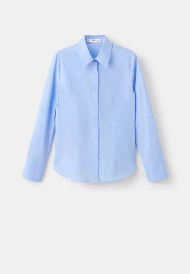 Slim-Fit Poplin Shirt
