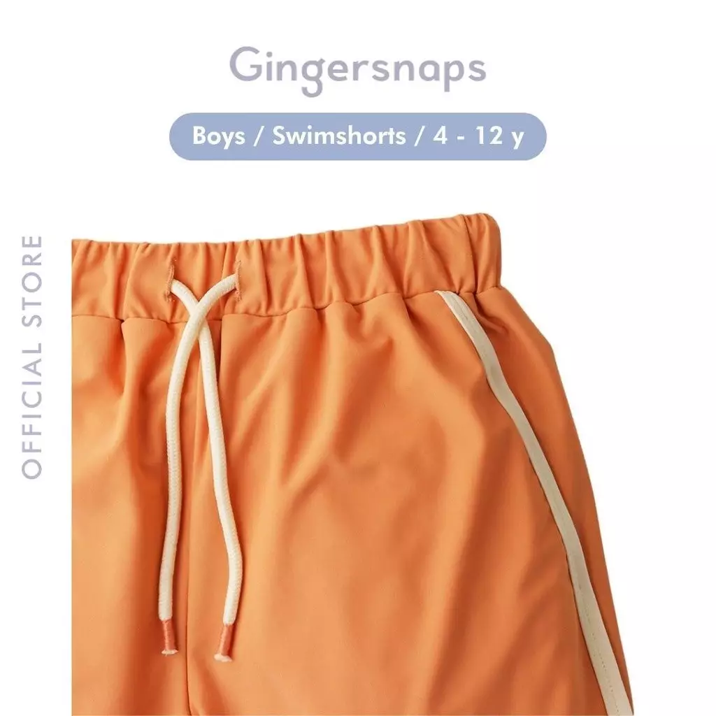 Gingersnaps Paradise Swimshorts - Baju Renang Anak Laki (Orange)