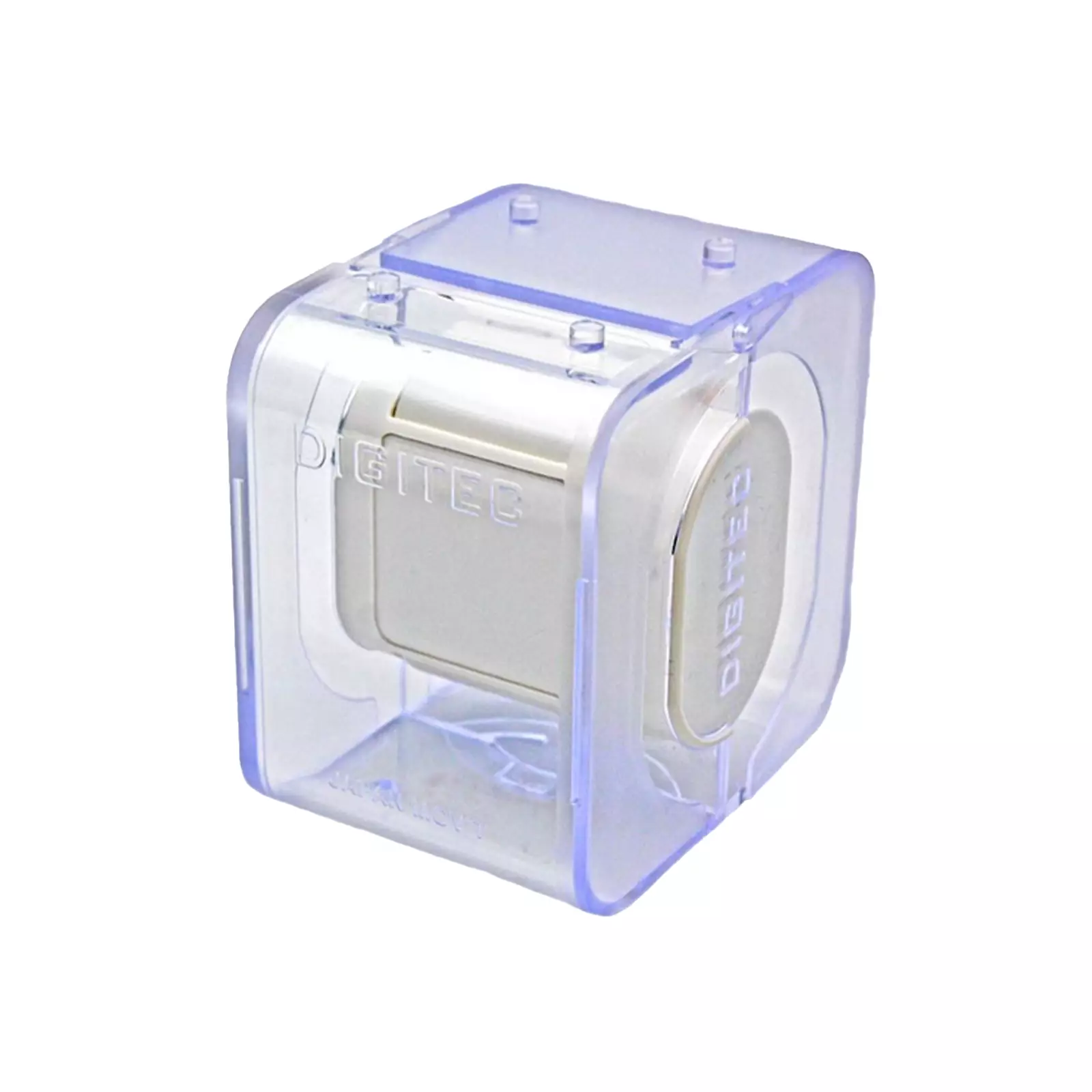 Jam Tangan Digital Wanita Digitec Anti Air - Grey - Rubber Strap - 7132 GY-4B