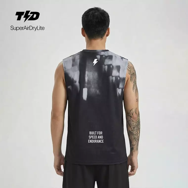 TDACTIVE Kaos Kutung Sleeveless Lari Running Kalcer Pria Superairdrylite "weird xray" MSB36