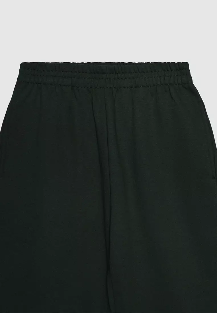 Women's Cuffed Elastic Waist Jogger Pants