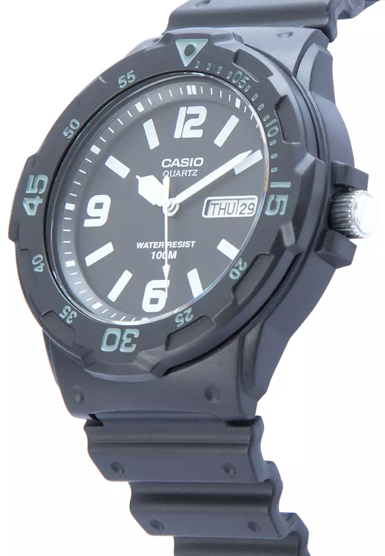 Casio Uomo H5MRW-200H-1B2VDF – Orologio Sportivo In Resina Con Vetro Minerale E Impermeabilità 100m