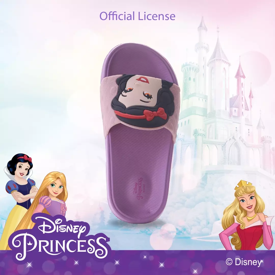 PRINCESS - SANDAL ANAK WANITA CH820070WK selop anak full karet UNGU ANGGUR