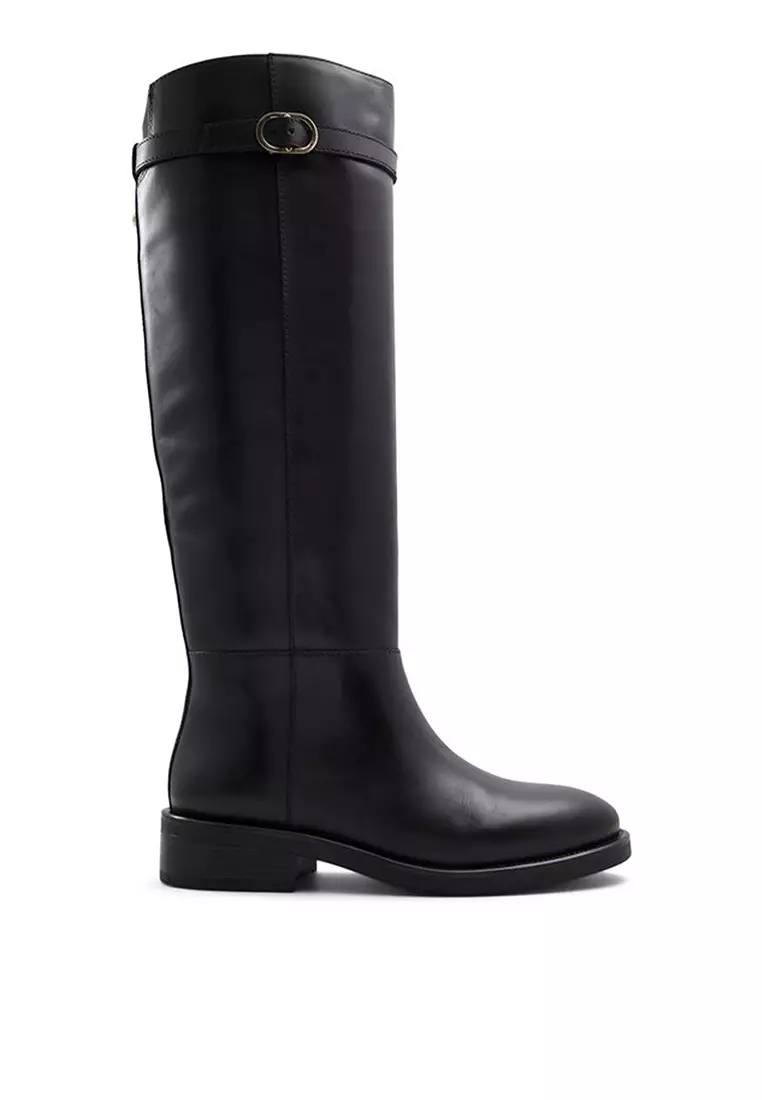 Aldo leather knee high boots clearance