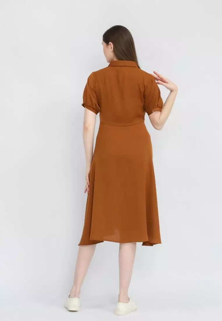Urban Exchange Dress Ashly Brown