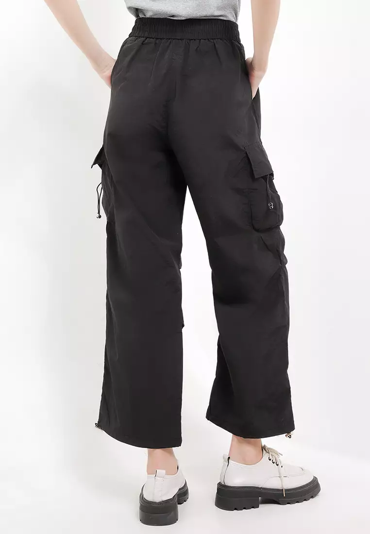 Cargo Pants W/ Drawstring On Hem