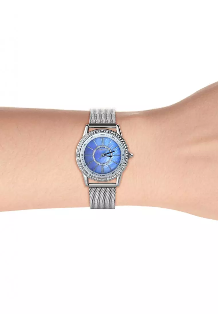 Jual Her Jewellery Vassilisa Watch WG Jam Tangan Crystal Swarovski by