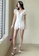 A-IN GIRLS white Sexy Gauze Big Backless One-Piece Swimsuit 5D543USB449471GS_6