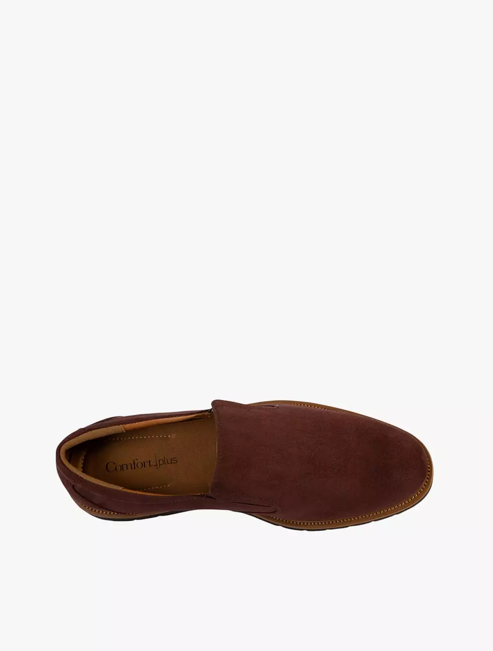 Payless Comfort Plus By Predictions Mens Teran Slip On - Dark Brown_01