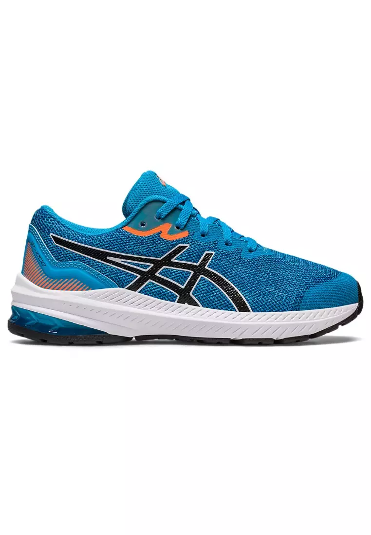 Asics shoes hotsell kids Blue