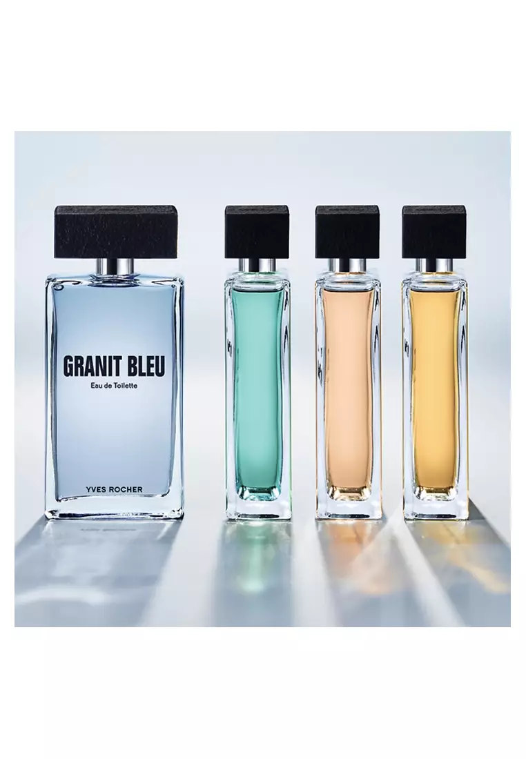 Granit Bleu Perfume Eau de Toillete EDT 100ml Balance Woody Aromatic Fragrance for Men