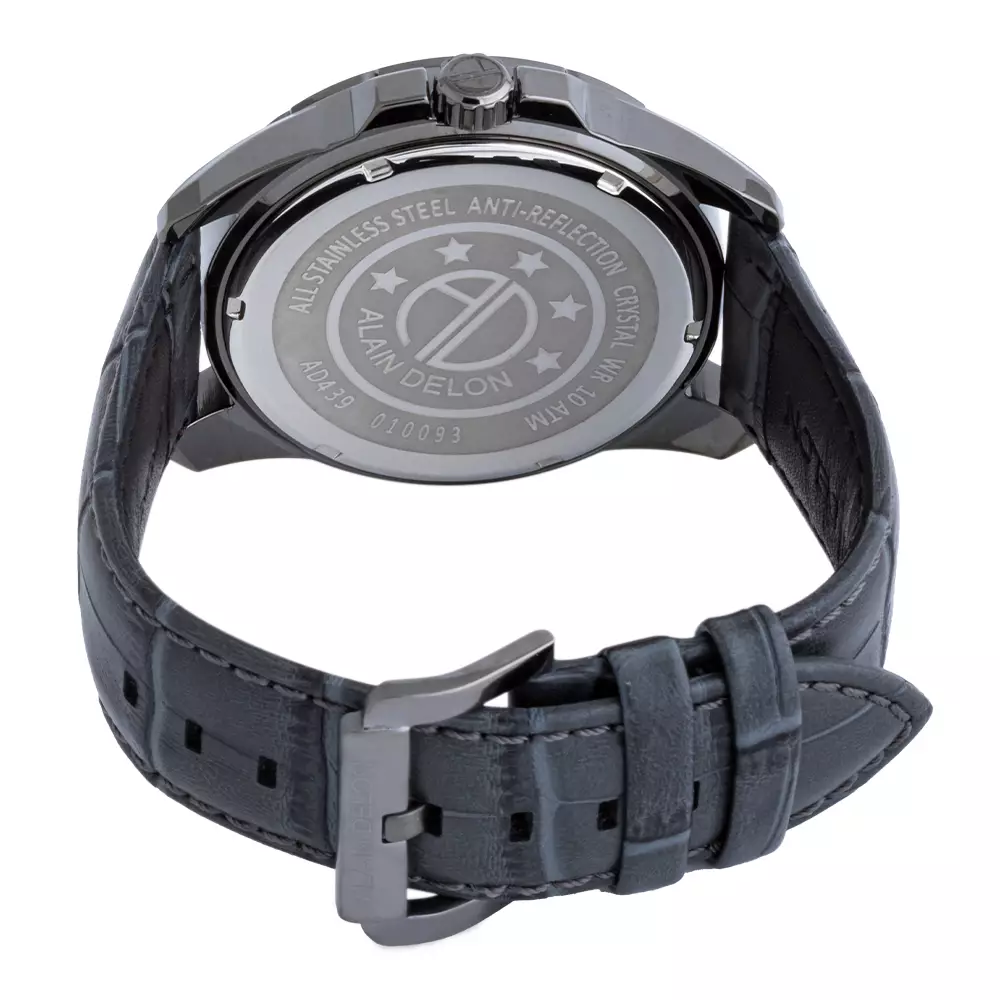 Jam Tangan Alain Delon Jam Tangan Pria AD439-1725 Original