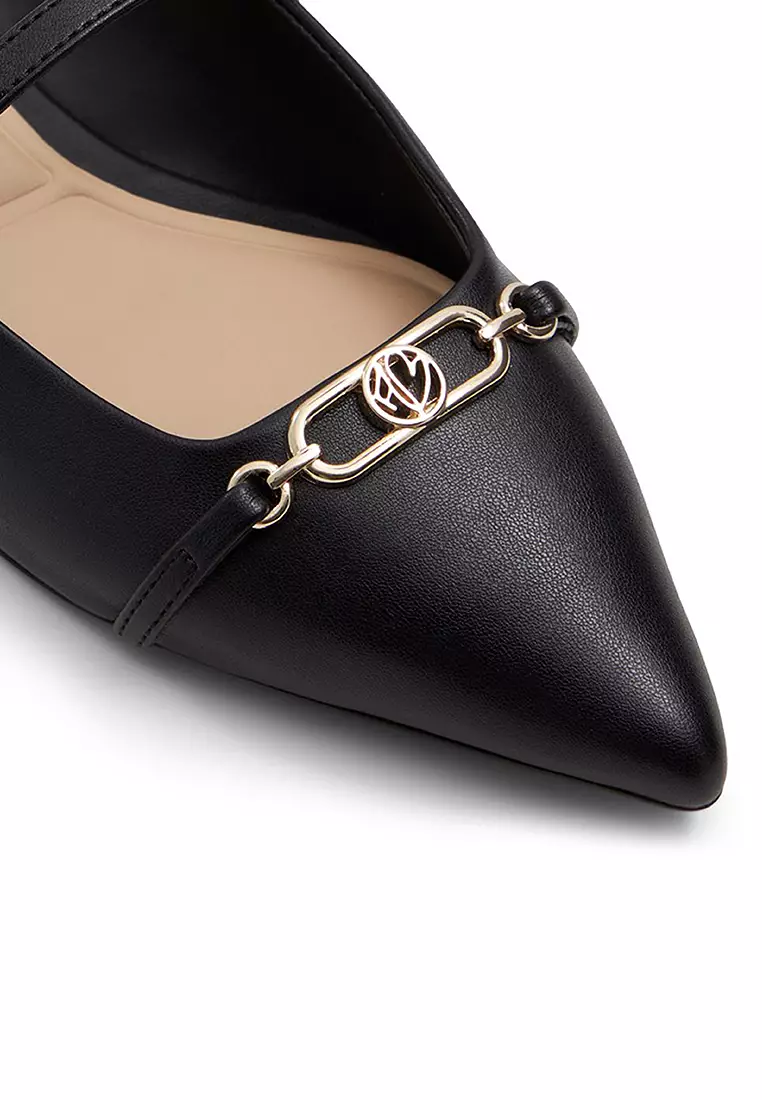Marylune Slip On Mule Flats