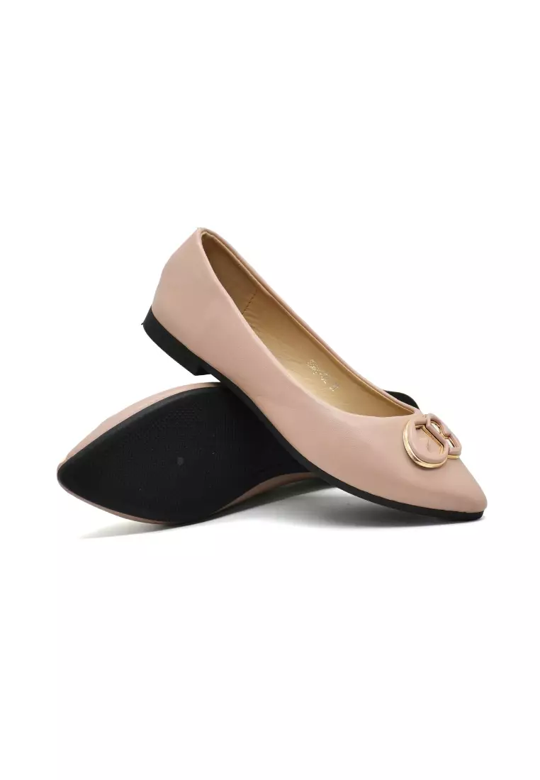 Carvil Sepatu Wanita Silky-SL Nude