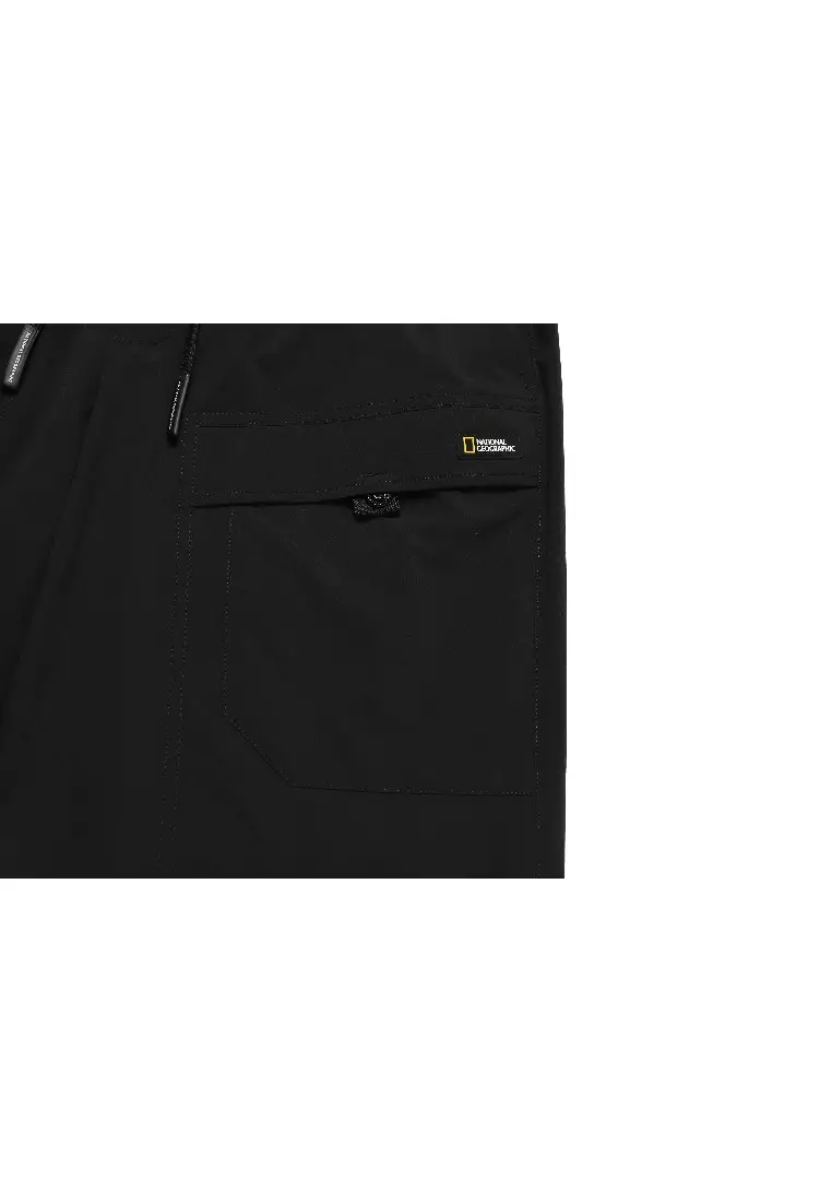 男女同款ADELIE輕便梭織彈性工裝短褲