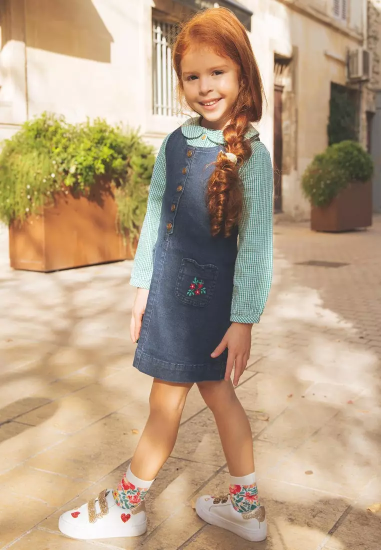 Denim Jumper Dress