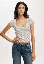 Kimmi Stripe Babydoll