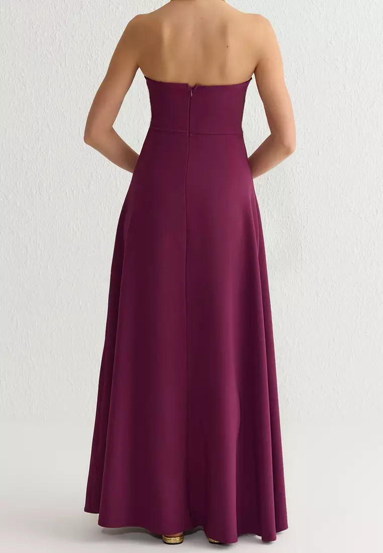 Strapless Maxi Dress