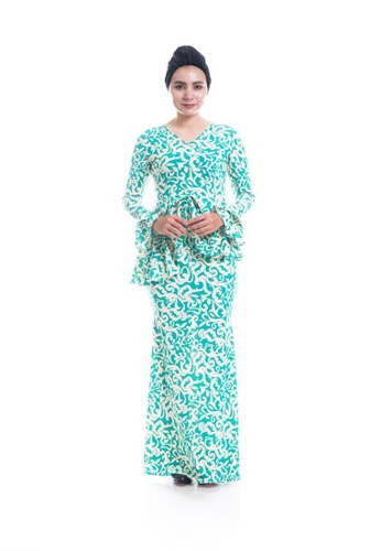 Sarimah Mint Green & Cream ( KISS) from Efi Nofiani_1