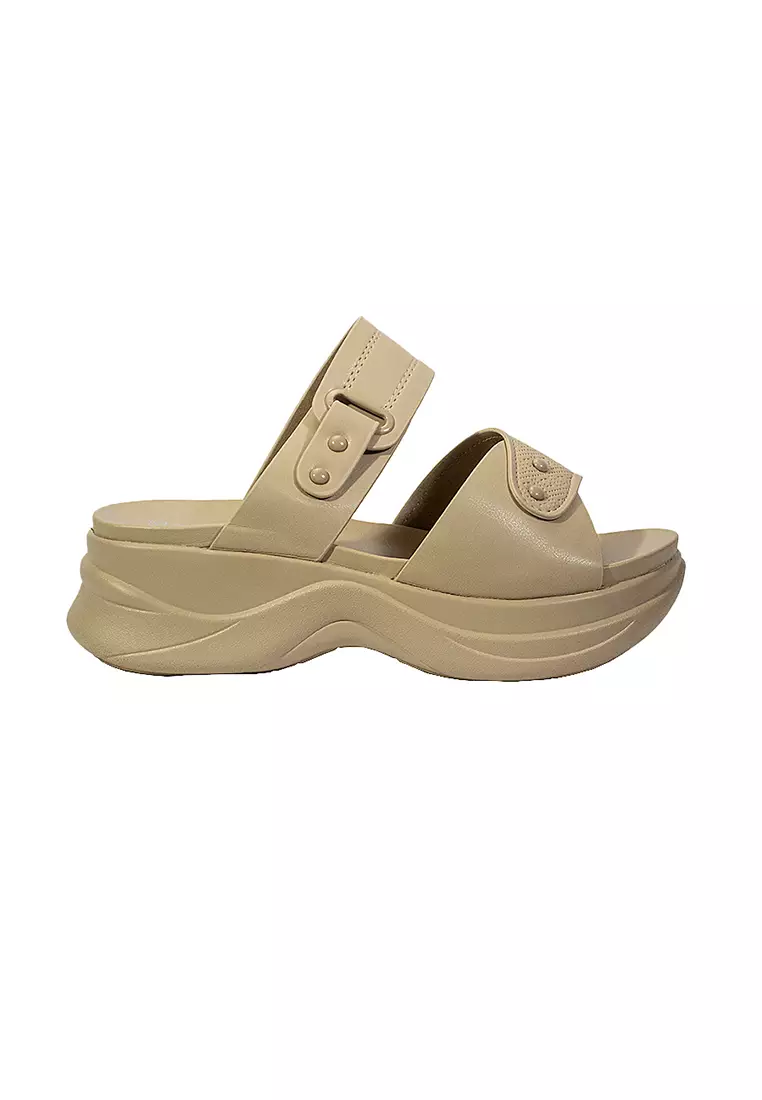 Discount on Mario D' boro Runway  shoes - SKU: Women's Flats Sandals LY 27142 Beige C65