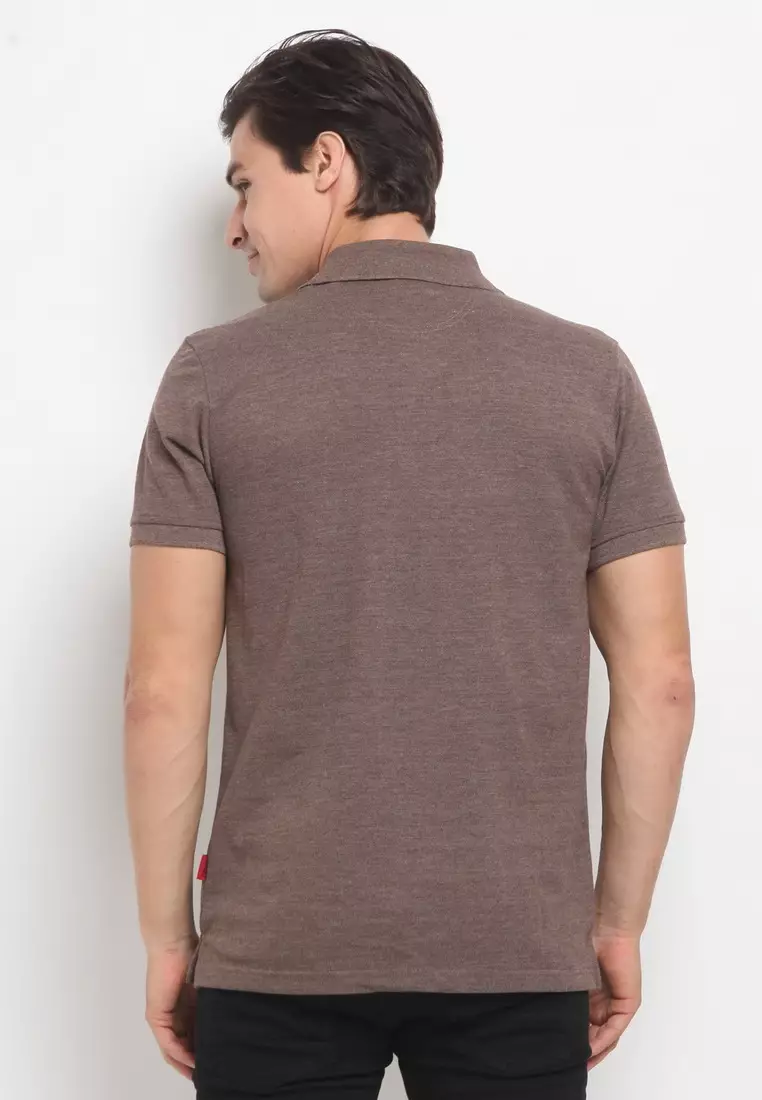 POLICE Polo Shirt Krah Polos Pria 207200201