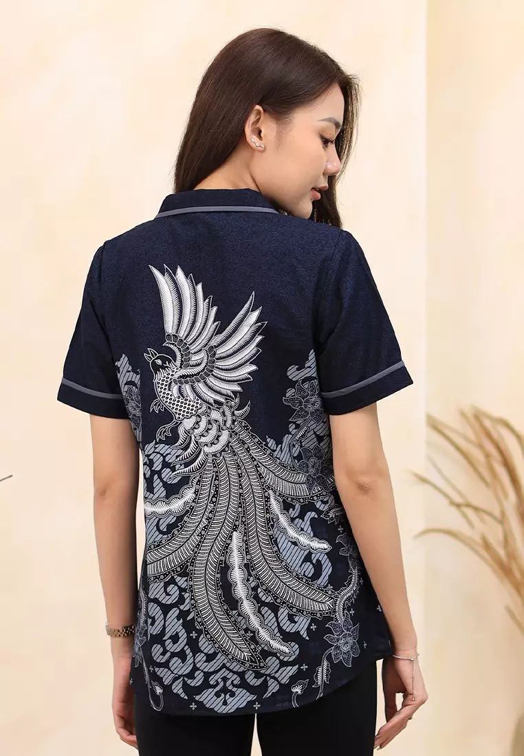 My Aksa Batik Wanita Blouse Marya Marvies