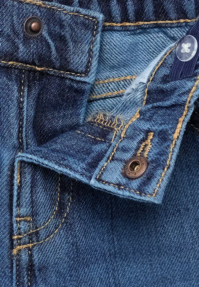 Straight Cotton Jeans