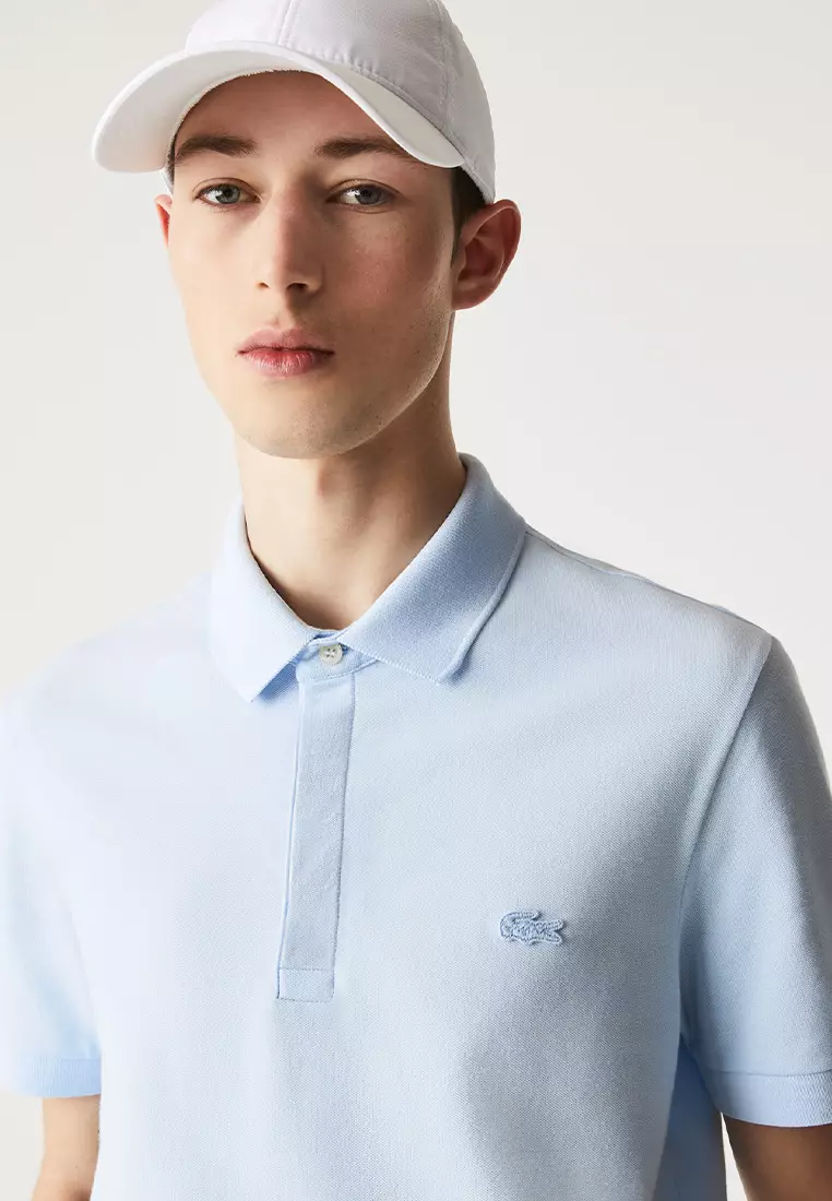 Men's Lacoste Paris Polo Shirt Regular Fit Piqué