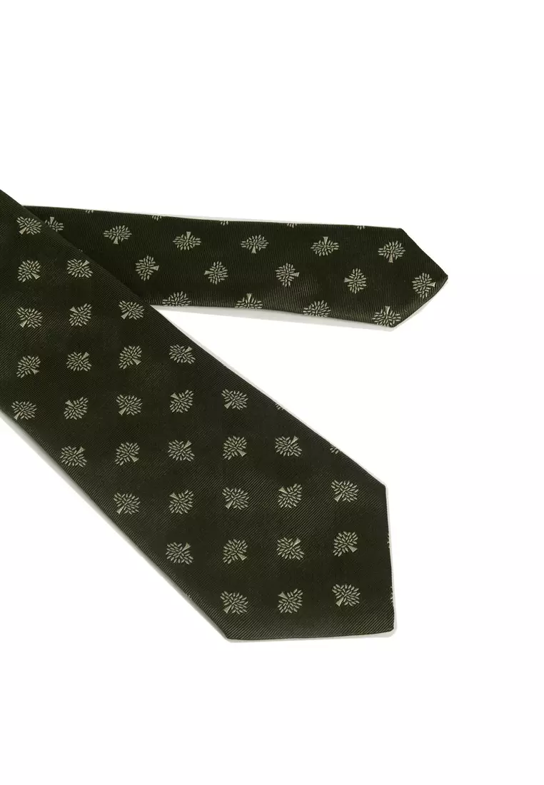 Mulberry All Over Tree Tie Tie